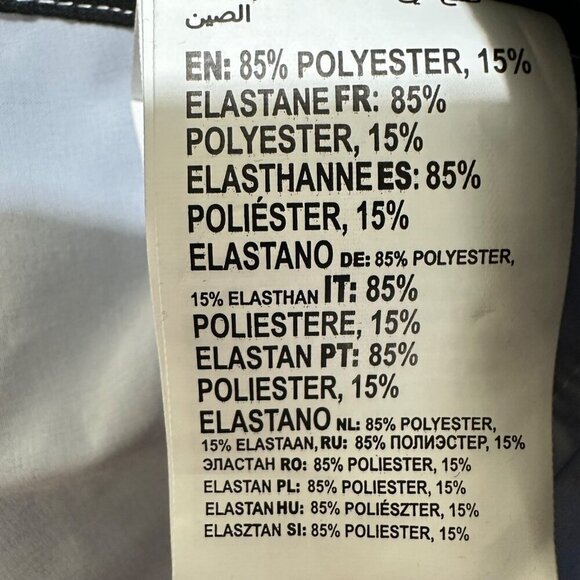 RVCA Mens Size 29 Eastern Green Blue Colorblock Stretch Swim Boardshorts NWT - Picture 7 of 7